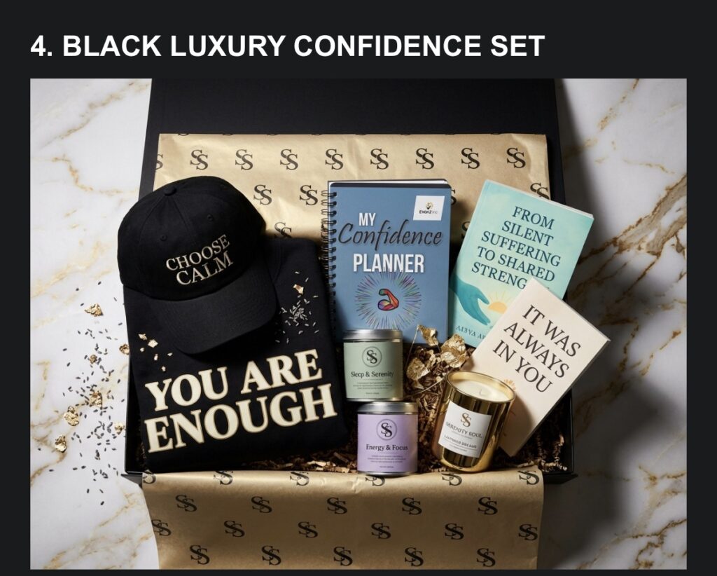 Black Luxury Confidence Set